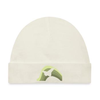 Flieger Flieger Pilot - Baby Premium Organic Mütze - Naturweiß - Vorne