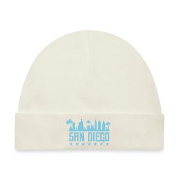 san diego - Baby Premium Organic Mütze - Naturweiß - Vorne
