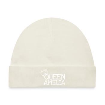 Amelia - Baby Premium Organic Mütze - Naturweiß - Vorne