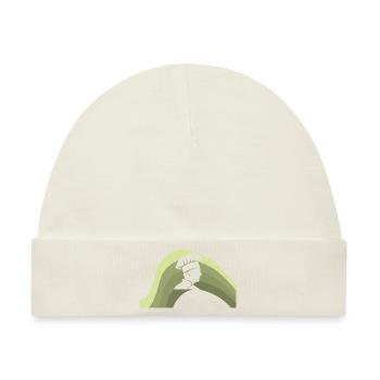 Koch Kochkunst Küchenchef - Baby Premium Organic Mütze - Naturweiß - Vorne