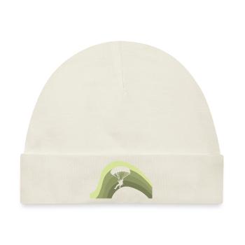 Fallschirmspringen Fallschirm - Baby Premium Organic Mütze - Naturweiß - Vorne