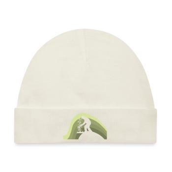 Gartenarbeit Blume - Baby Premium Organic Mütze - Naturweiß - Vorne