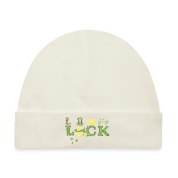 the luck is near - Baby Premium Organic Mütze - Naturweiß - Vorne