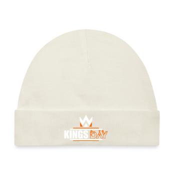 Königstag - Baby Premium Organic Mütze - Naturweiß - Vorne