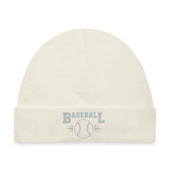 baseball - Baby Premium Organic Mütze - Naturweiß - Vorne