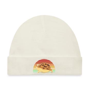 Frosch Desert Rain Frog - Baby Premium Organic Mütze - Naturweiß - Vorne