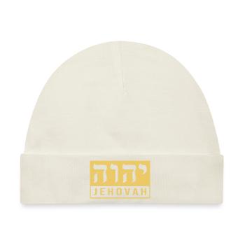 Jude Jüdisch Judentum Yeshua - Baby Premium Organic Mütze - Naturweiß - Vorne