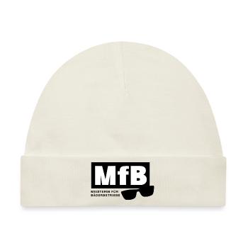 MfB Meisterin für Bäderbetriebe Bademeisterin  - Baby Premium Organic Mütze - Naturweiß - Vorne