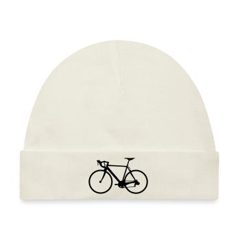 Rennrad - Baby Premium Organic Mütze - Naturweiß - Vorne