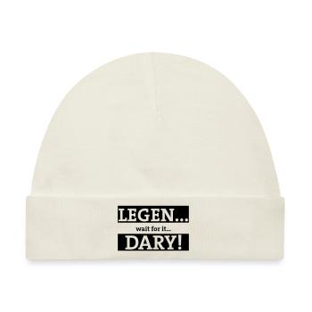 legendary - Baby Premium Organic Mütze - Naturweiß - Vorne