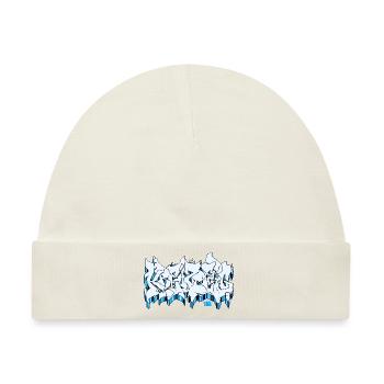 Kreuzberg Eisblau SF - Baby Premium Organic Mütze - Naturweiß - Vorne