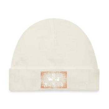 Fran White - Baby Premium Organic Mütze - Naturweiß - Vorne
