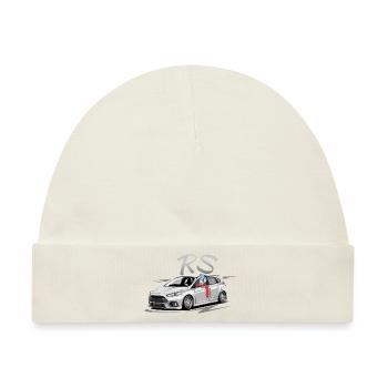 Focus MK3 RS skulldriver - Baby Premium Organic Mütze - Naturweiß - Vorne