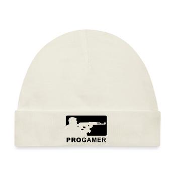 progamer - Baby Premium Organic Mütze - Naturweiß - Vorne