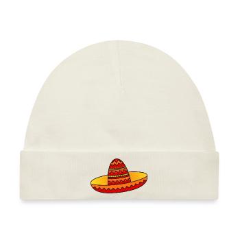 Sombrero - Baby Premium Organic Mütze - Naturweiß - Vorne
