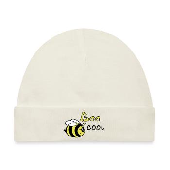 bee cool - Baby Premium Organic Mütze - Naturweiß - Vorne