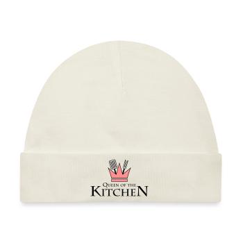 Queen Of The Kitchen - Baby Premium Organic Mütze - Naturweiß - Vorne