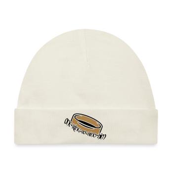 One ring to bind him (a, 2c) - Baby Premium Organic Mütze - Naturweiß - Vorne