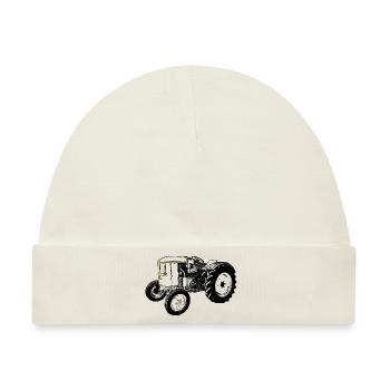 15er Deutz - Baby Premium Organic Mütze - Naturweiß - Vorne