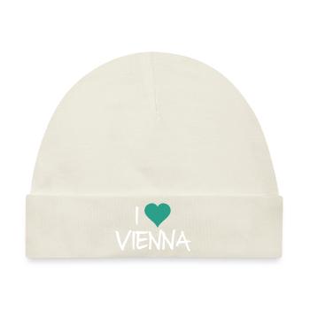 Wien - Baby Premium Organic Mütze - Naturweiß - Vorne