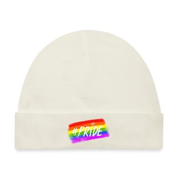 #Pride - Baby Premium Organic Mütze - Naturweiß - Vorne