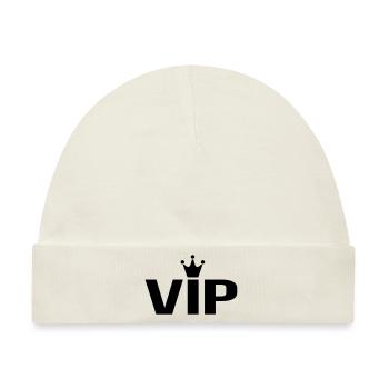 vip - Baby Premium Organic Mütze - Naturweiß - Vorne