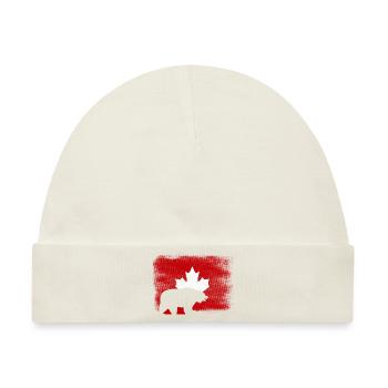 canadian bear - Baby Premium Organic Mütze - Naturweiß - Vorne