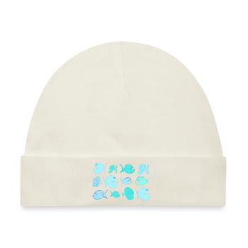 Fische, Südsee, Meer, maritim, Mittelmeer Kroatien - Baby Premium Organic Mütze - Naturweiß - Vorne