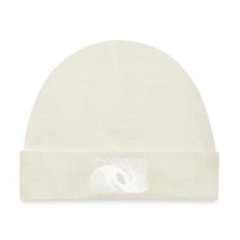 Geometrische Linien - Baby Premium Organic Mütze - Naturweiß - Vorne