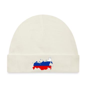 Russland - Baby Premium Organic Mütze - Naturweiß - Vorne