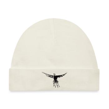 Fliegender Papagei - Baby Premium Organic Mütze - Naturweiß - Vorne