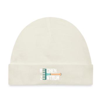 Garten Rechenzentrum - Baby Premium Organic Mütze - Naturweiß - Vorne