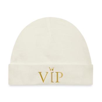 VIP - Baby Premium Organic Mütze - Naturweiß - Vorne