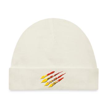 Sizilien Flagge Italien Palermo Trinacria Italia - Baby Premium Organic Mütze - Naturweiß - Vorne
