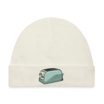 Toaster - Baby Premium Organic Mütze - Naturweiß - Vorne