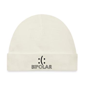 Bipolar Mental Health - Baby Premium Organic Mütze - Naturweiß - Vorne