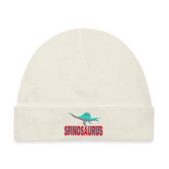 Dinosaurier Spinosaurus - Baby Premium Organic Mütze - Naturweiß - Vorne