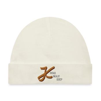 JK Horsemanship Logo - Baby Premium Organic Mütze - Naturweiß - Vorne
