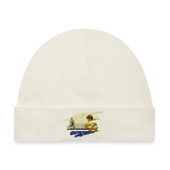 Padel Geschenk Padel Tennis Padel - Baby Premium Organic Mütze - Naturweiß - Vorne