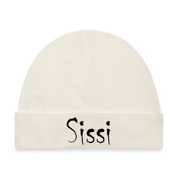 sissi - Baby Premium Organic Mütze - Naturweiß - Vorne