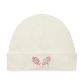 angelwings,flügel,aquarell,rot,engelsflügel - Baby Premium Organic Mütze - Naturweiß - Vorne