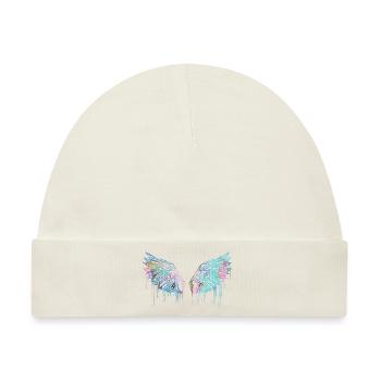 angelwings,flügel,aquarell,rot,engelsflügel - Baby Premium Organic Mütze - Naturweiß - Vorne