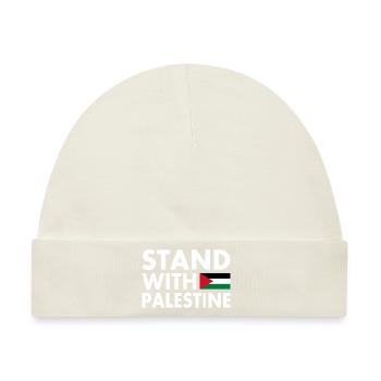 Palestina - Baby Premium Organic Mütze - Naturweiß - Vorne