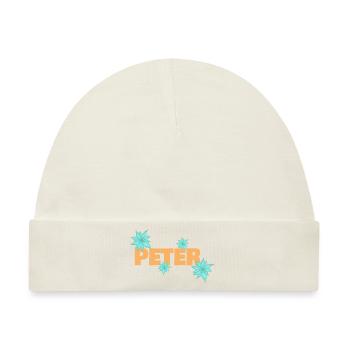 Edelweiß Peter - Baby Premium Organic Mütze - Naturweiß - Vorne