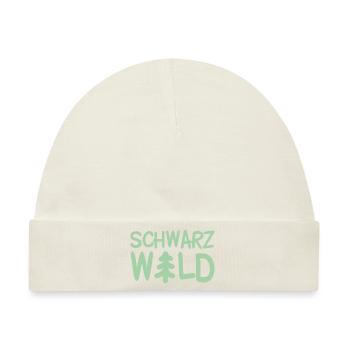 Schwarzwald Tanne Nadelbaum Schwarzwälder - Baby Premium Organic Mütze - Naturweiß - Vorne