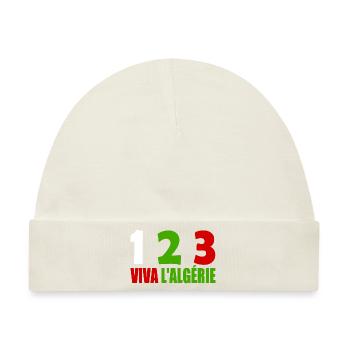 Algerien - Baby Premium Organic Mütze - Naturweiß - Vorne