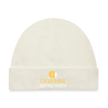 Gewinne mitnehmen - Baby Premium Organic Mütze - Naturweiß - Vorne
