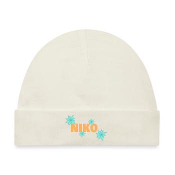 Edelweiß Niko - Baby Premium Organic Mütze - Naturweiß - Vorne
