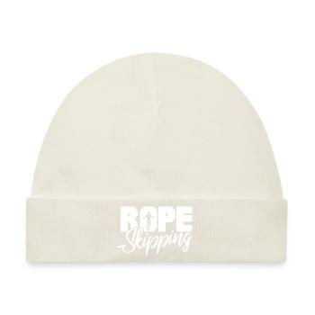 Fitness Exercise Playground Activities - Funny - Baby Premium Organic Mütze - Naturweiß - Vorne