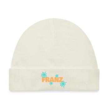 Edelweiß Franz - Baby Premium Organic Mütze - Naturweiß - Vorne